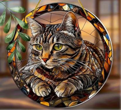 Raamhanger kat - poes