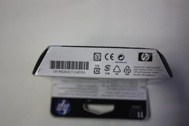 Voor onze HP 2800 inkjet printer zoeken we cartridges: HP 10 zwart C4844A H