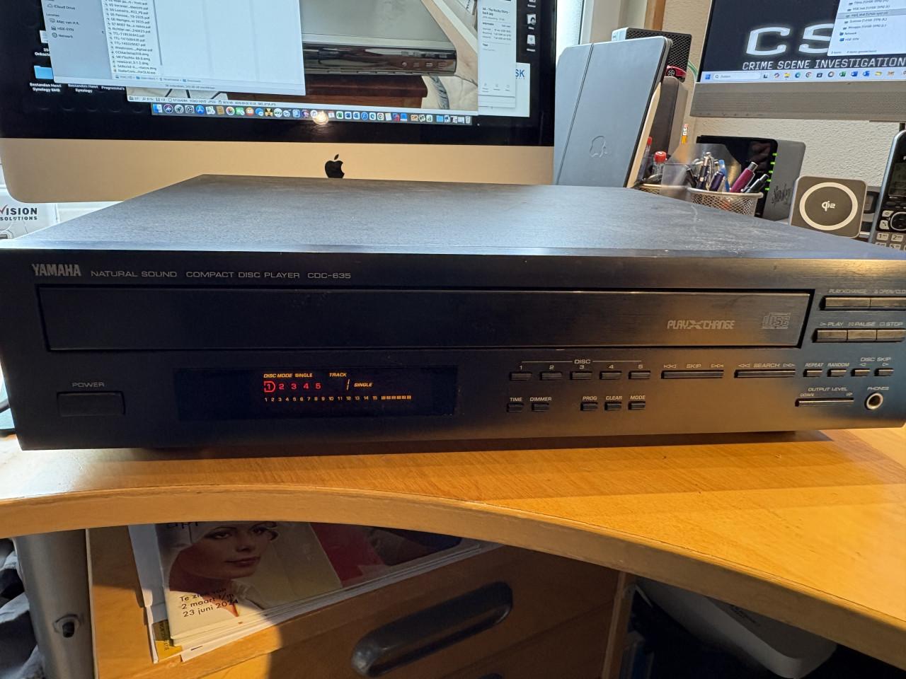 Yamaha CD 625 / 5 cd speler