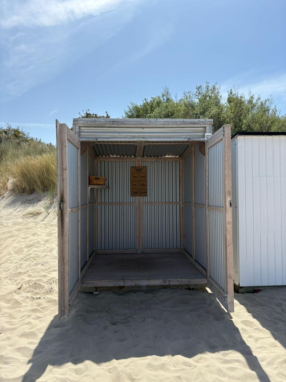 Strandcabine te huur