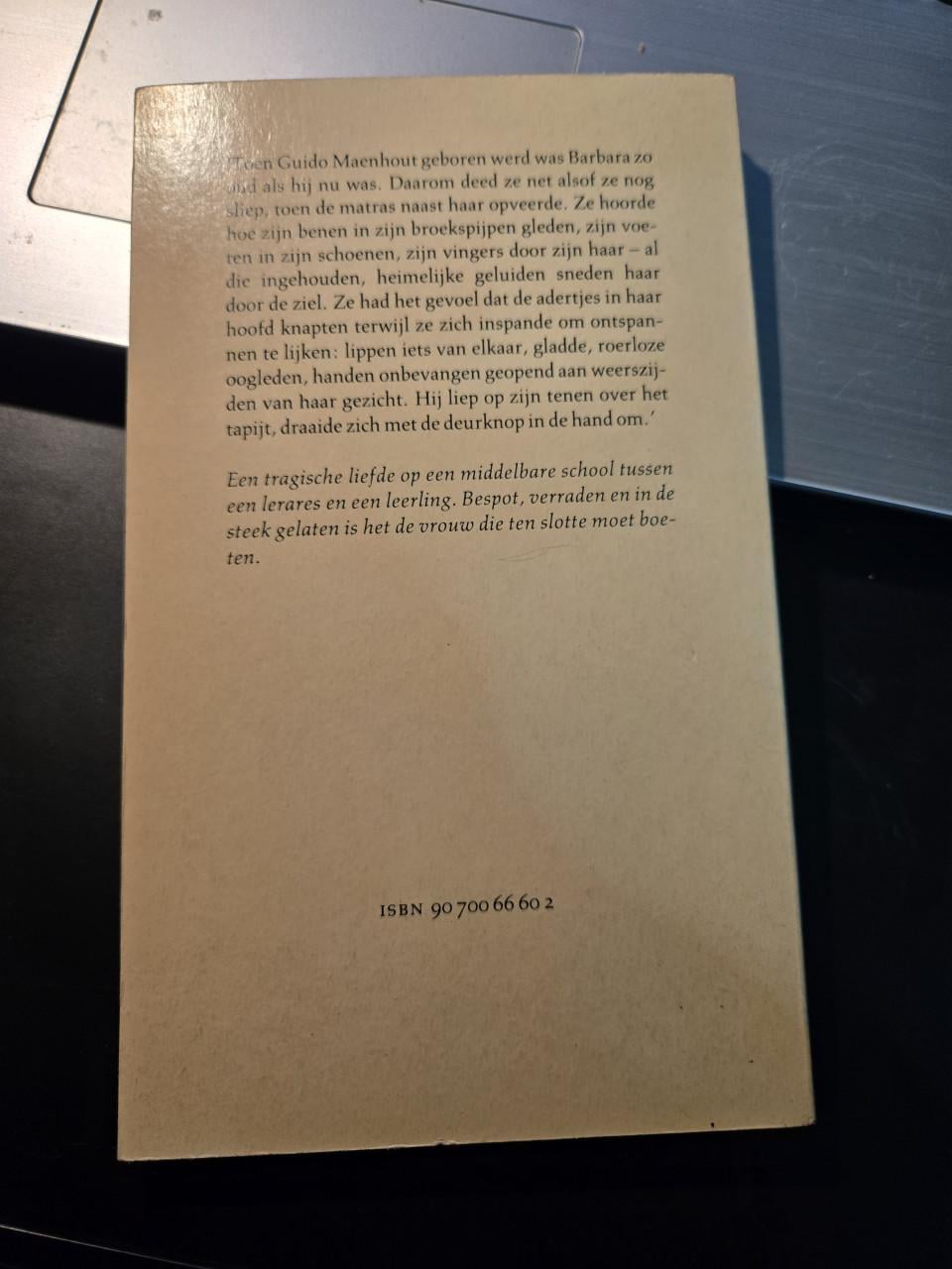 Boek Het rookoffer van Tessa de Loo,  Boekenweekgeschenk in 1987