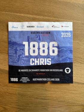 Startbewijs kustmarathon