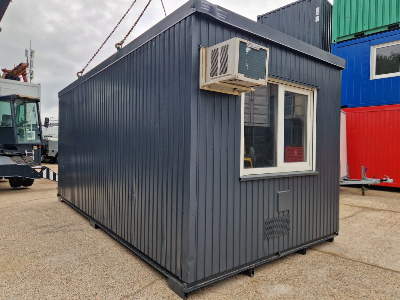 Kantoorunit / bouwkeet / schaftkeet / woonunit 6x3m