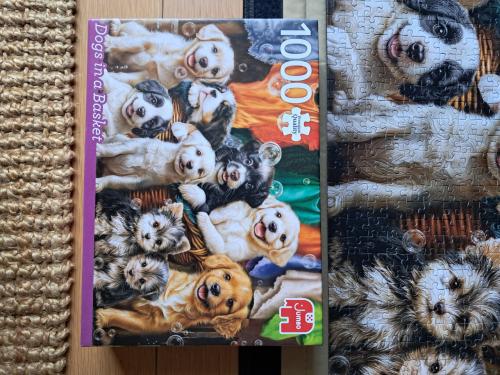 Jumbo puzzel Hondjes 1000 stukjes