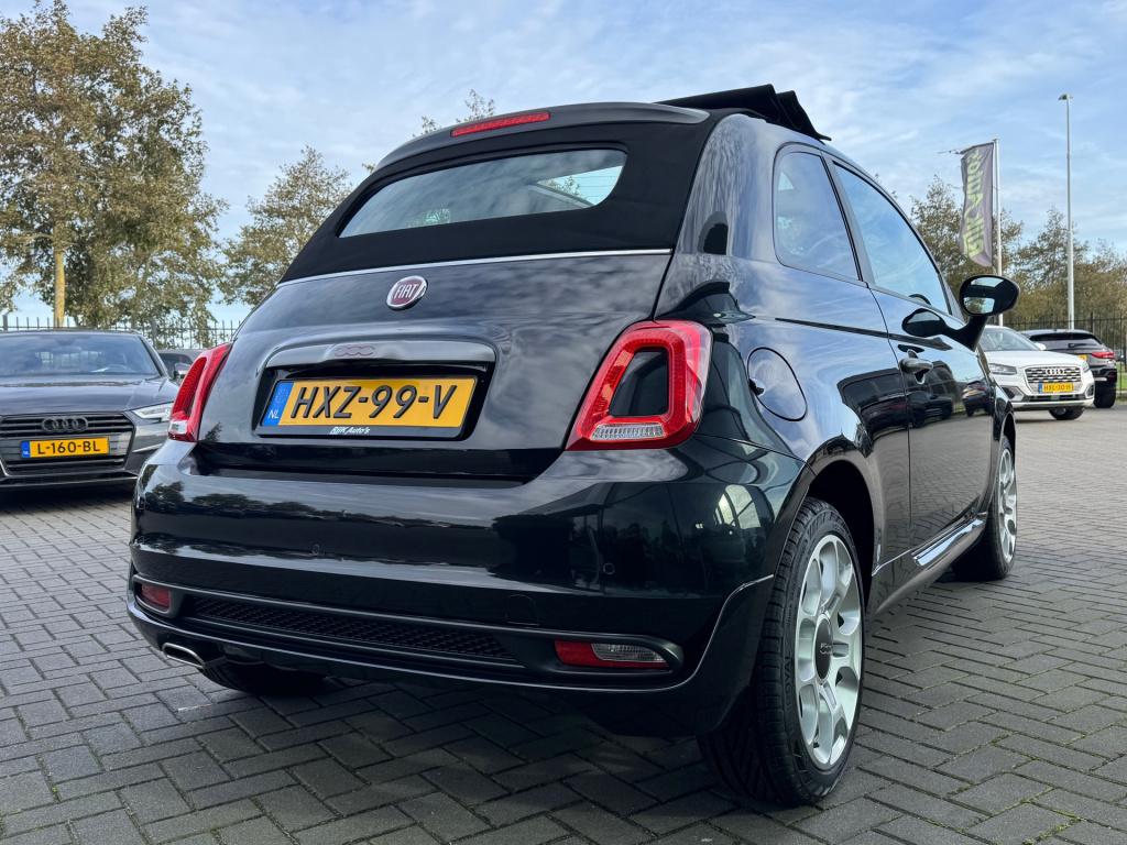 Fiat 500 C 1.2 rockstar * automaat * cruise control * pdc * 16 inch