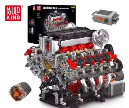 Mould King 10130 - V8 engine