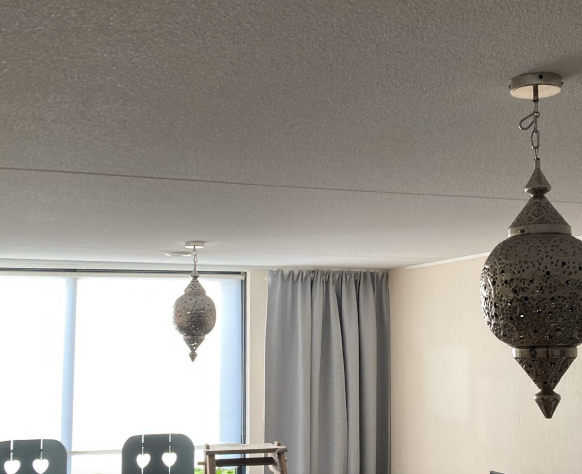 Marokkaanse plafond lampen en schaal