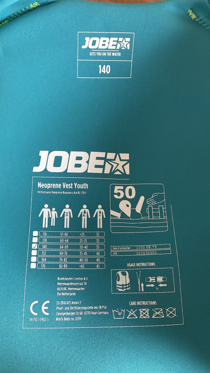 Zwemvest Jobe 140