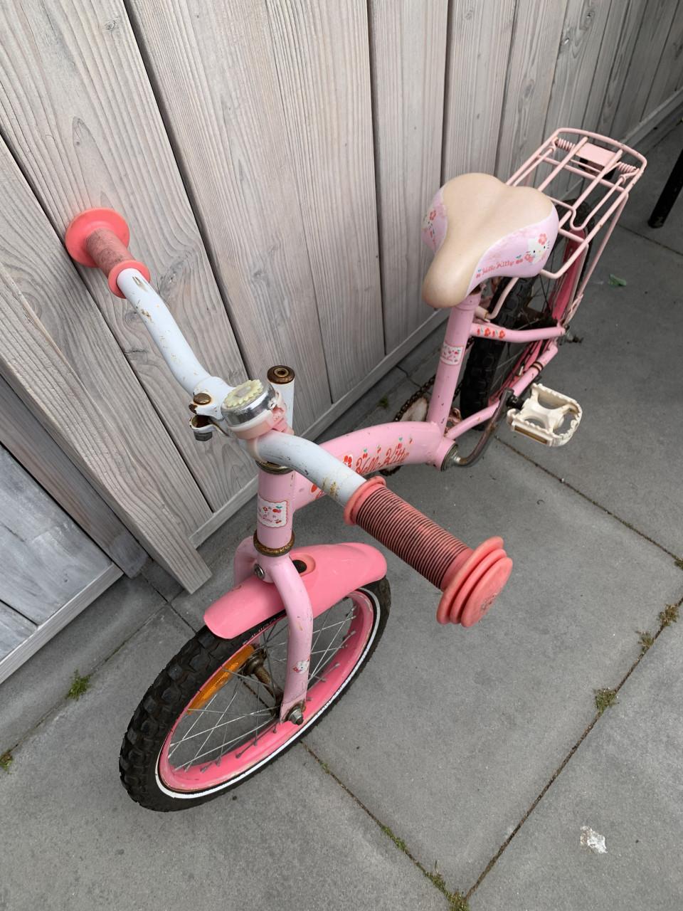 Hello kitty fiets 16 inch