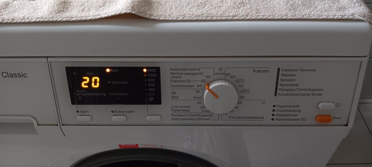 MIELE WASMACHINE, ECO COMFORT