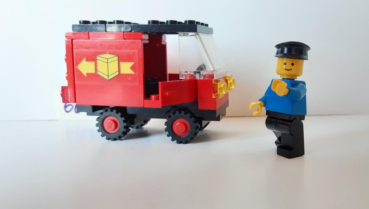 Lego Classic 6624 : pakketbezorger, postbezorger
