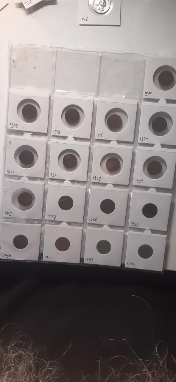 1 cent wilhelmina  17 stuks