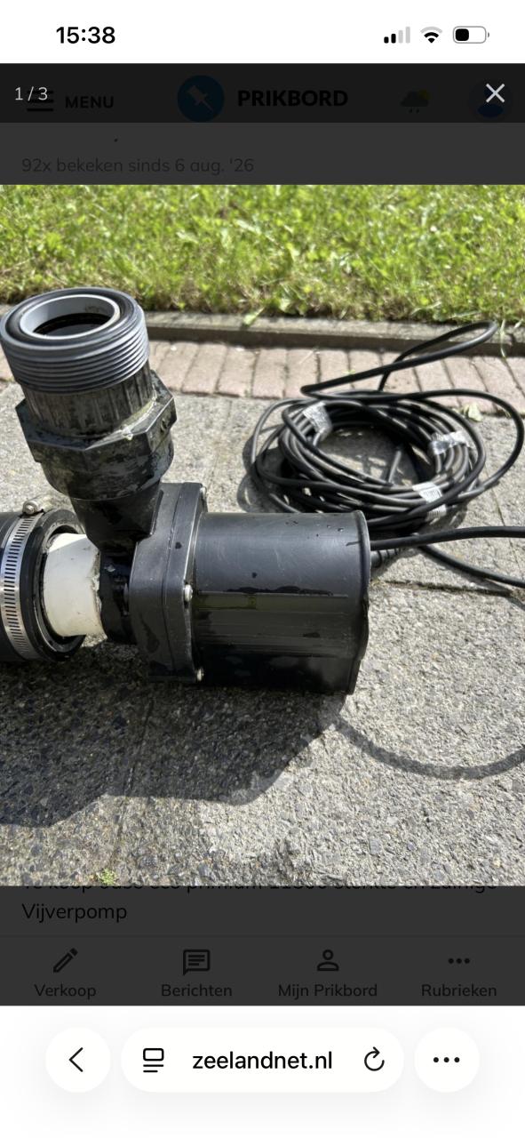Te koop oase eco classik 11500 Vijverpomp sterke en zuinige pomp