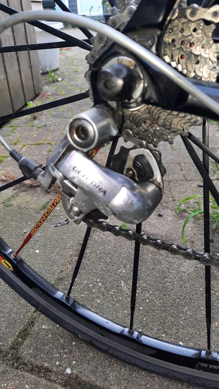 Racefiets jhonny hoogerland geweest
