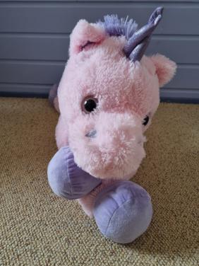 Grote knuffel unicorn