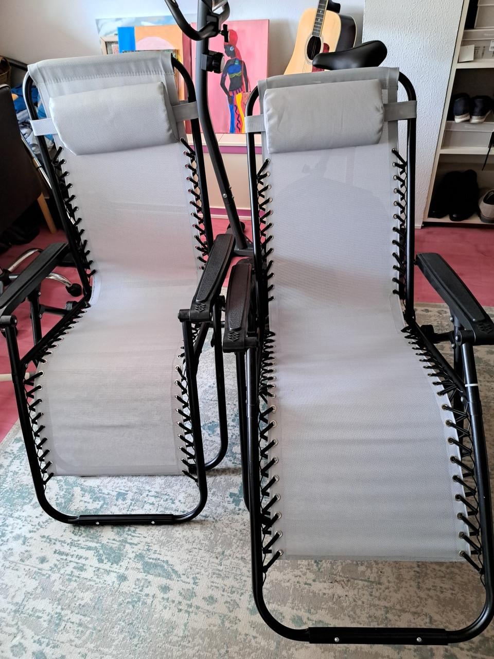 Te koop 2 tuinrelaxstoelen