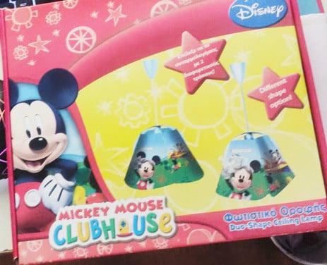 Mickey Mouse -- lamp 2-in-1