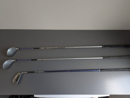 Te koop 3 losse Golfclubs
