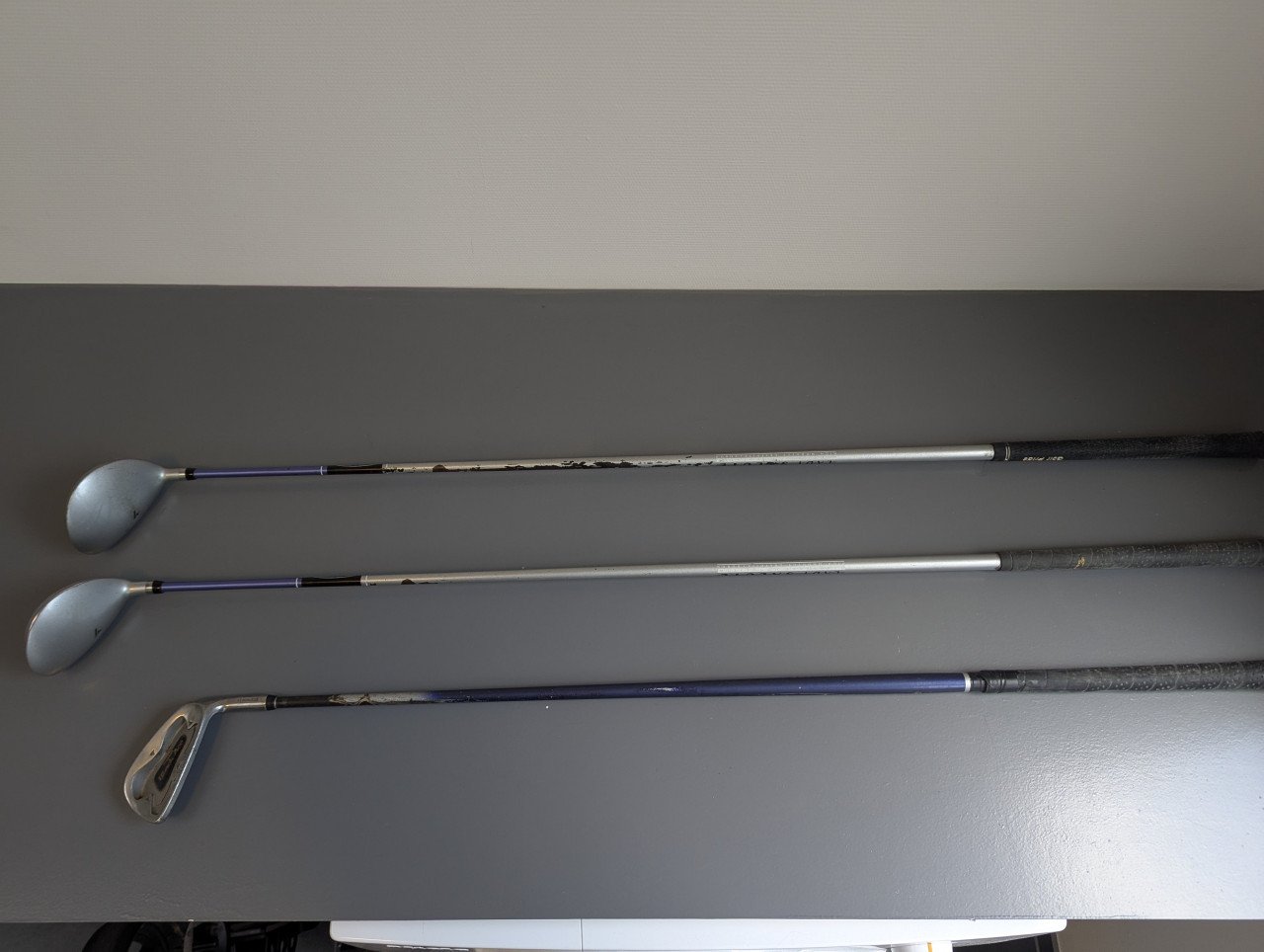 Te koop 3 losse Golfclubs
