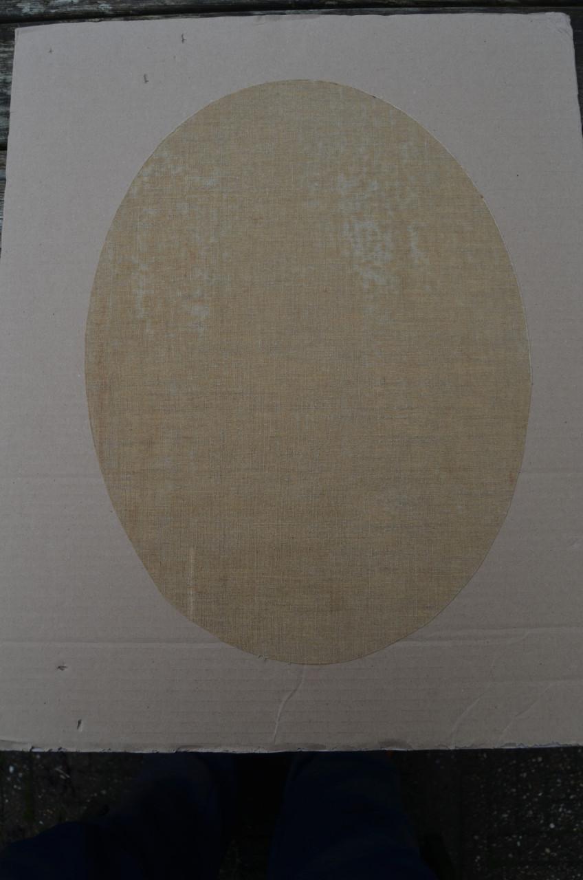 Aaaah wat lief! Tineke!! Olieverf op doek.