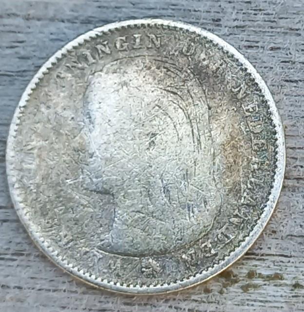 Zilveren 25 cents munten