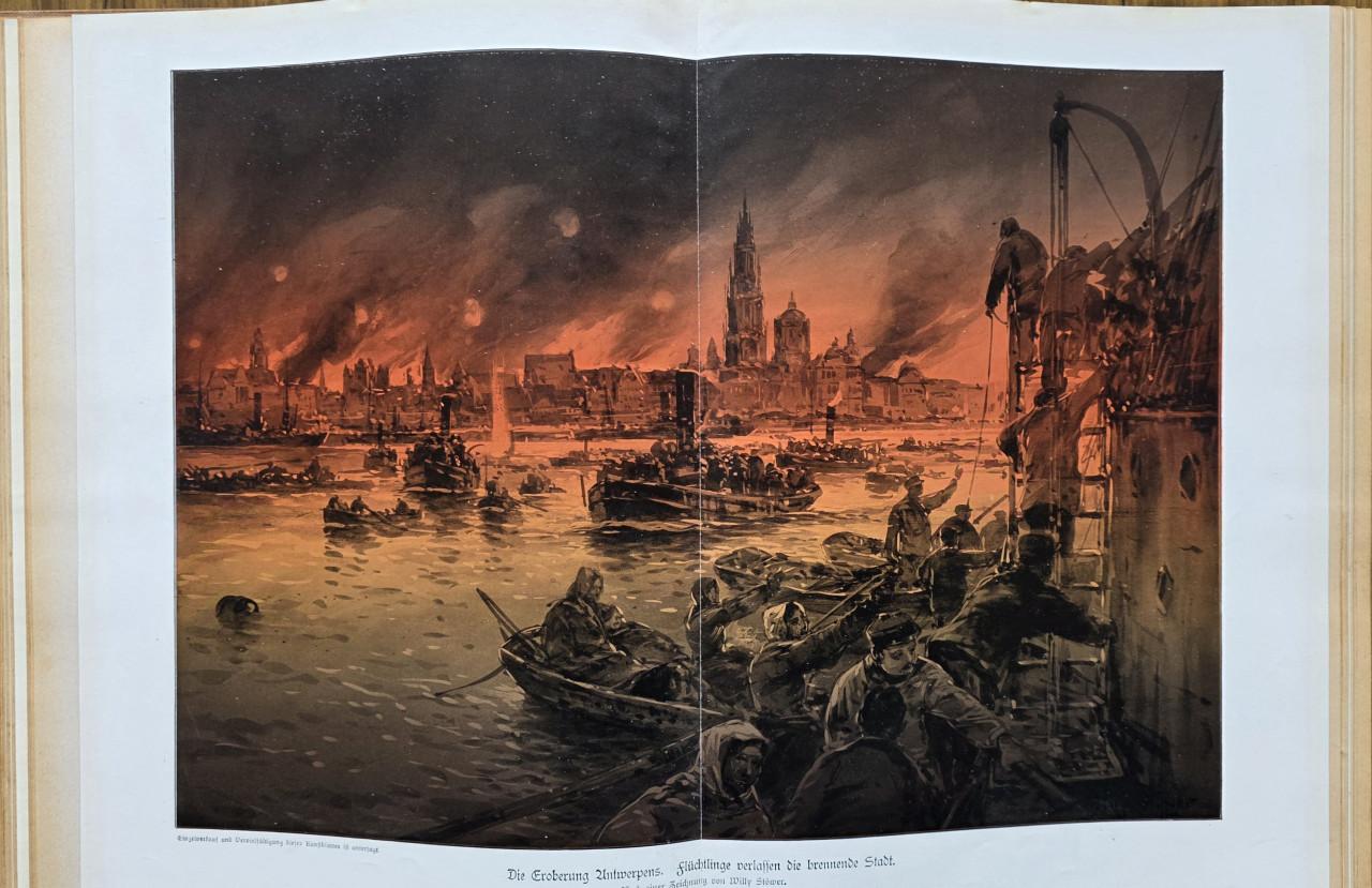 Duits boek eerste wereldoorlog