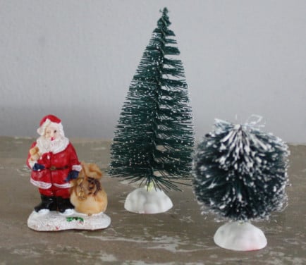 Set van kerst decoratie