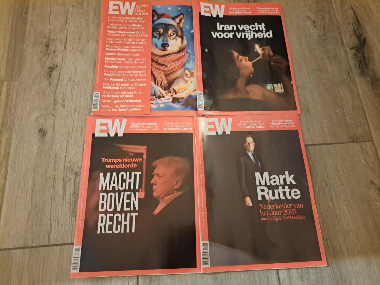 4x Elsevier Weekblad