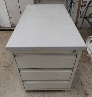 Stalen (3)laden (bureau)kast