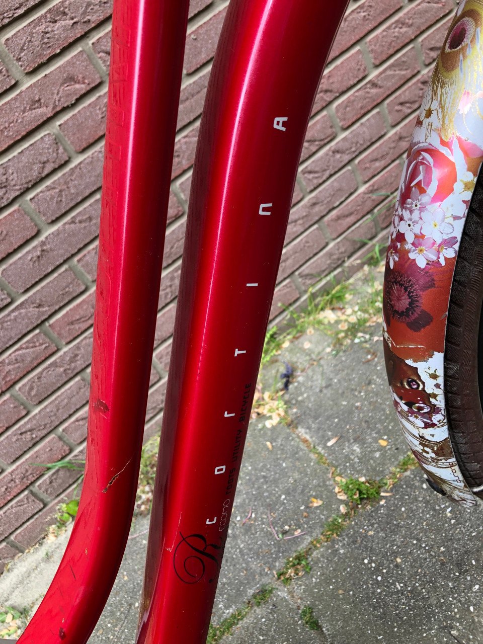 Damesfiets.