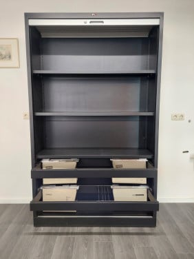 Roldeurkast, archiefkast, dossierkast