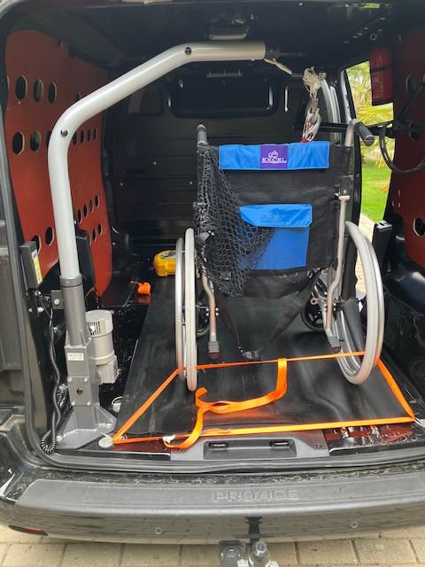 Rolstoelbus met lift, Toyota ProAce uit 2019