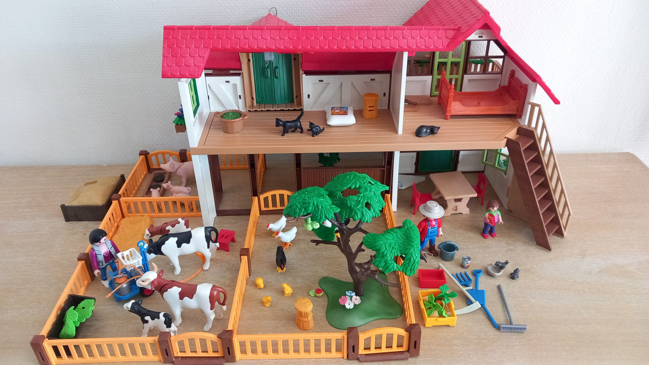 Playmobil complete boerderij setnr 6120