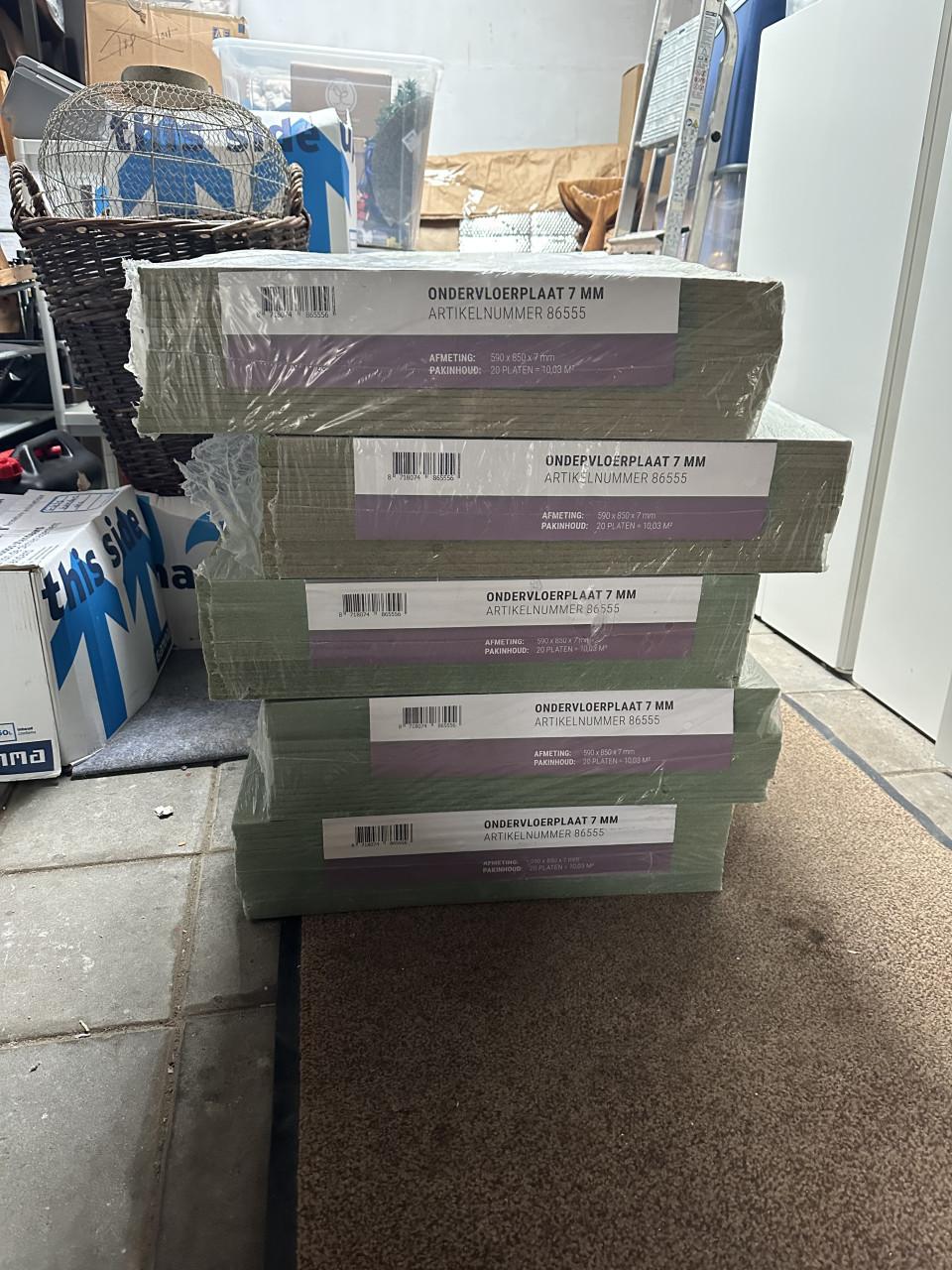 Ondervloer voor laminaat