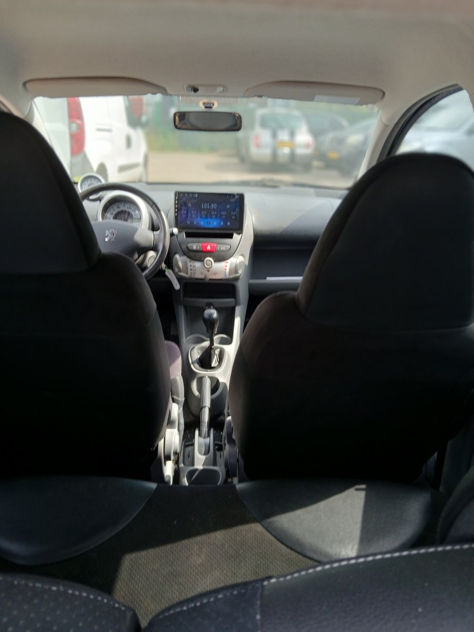 Peugeot 107 Black Silver-1.0 -2012-km.132456Nap-Airco-Audio systh.-4500,=
