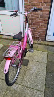 Meisjes fiets Girls Fun-24 inch- met 3 versnellingen- 9 -13 jaar