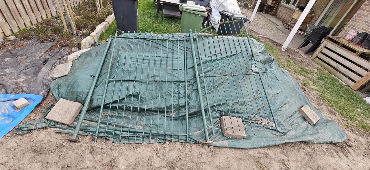 Poort ijzer 2,5 meter breed