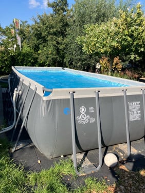 Zwembad compleet en warmtepomp