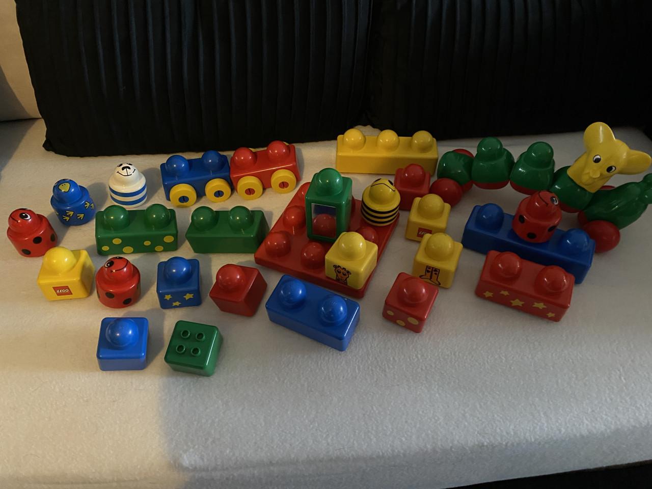 Baby speelgoed en boxkleed