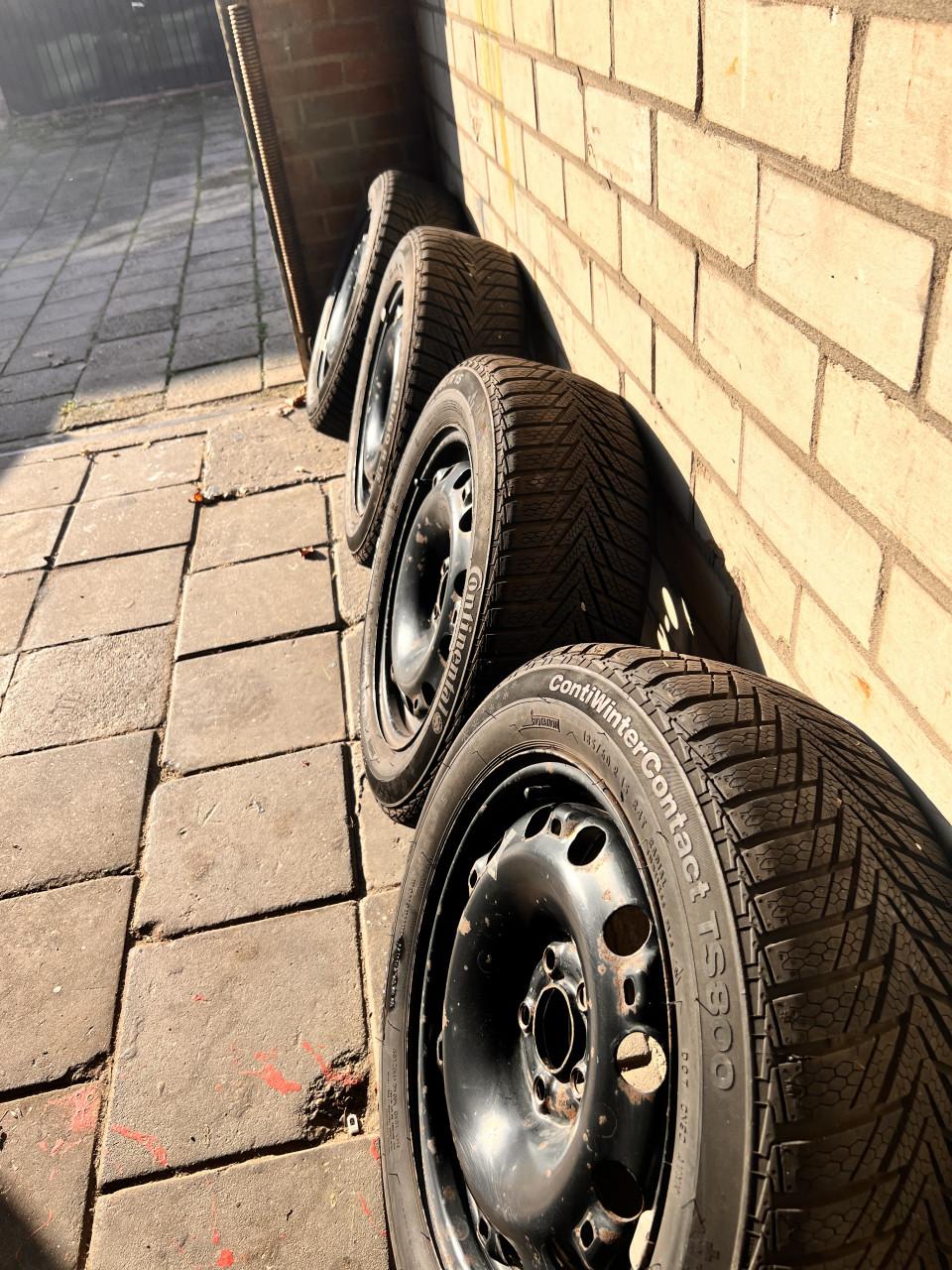 Winterbanden op velg