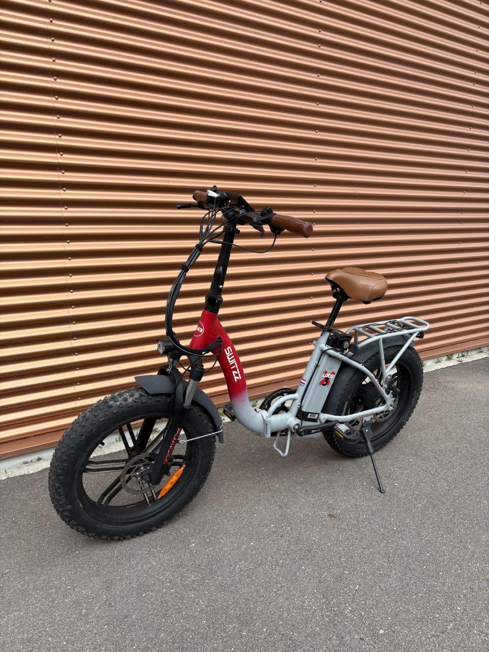 Switzz elektrische vouwfiets/fatbike