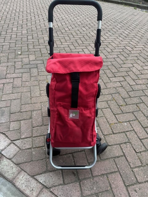 Boodschappentrolley Playmarket Rood.