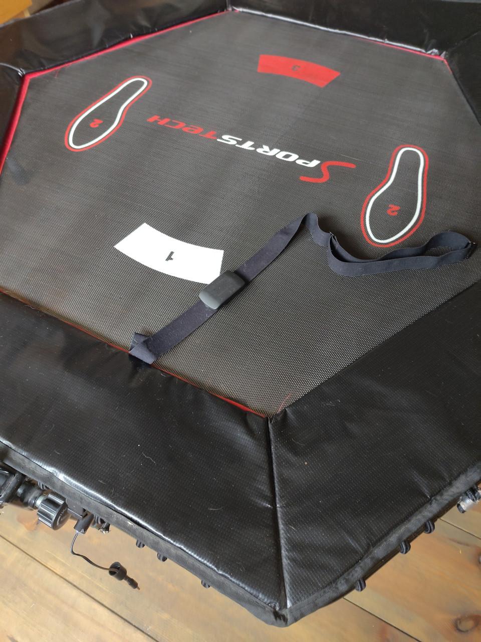 Fijne opvouwbare trainingstrampoline sportstechHTX 100