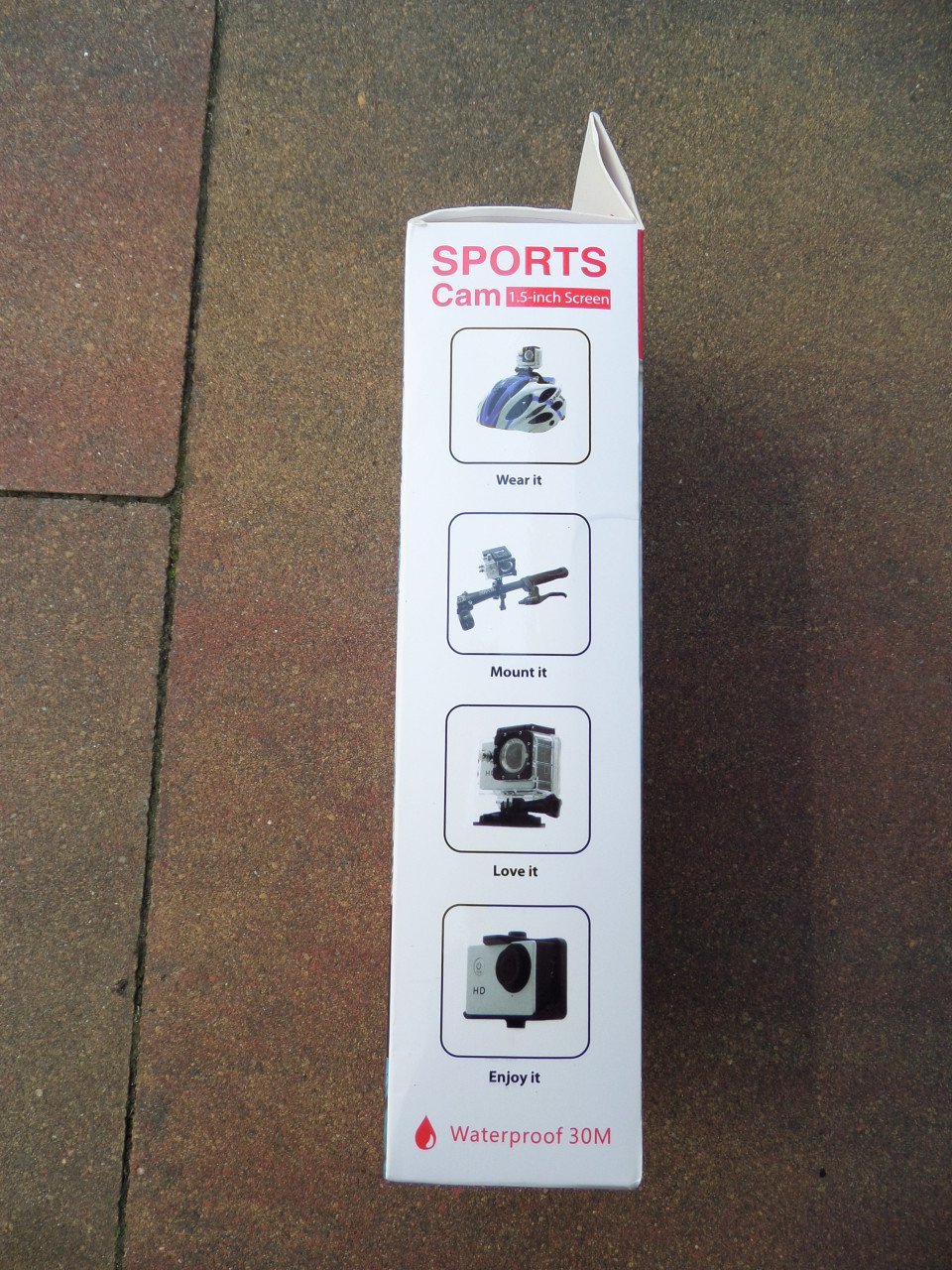 Sports Cam 1.5 Inch Screen HD 1080P