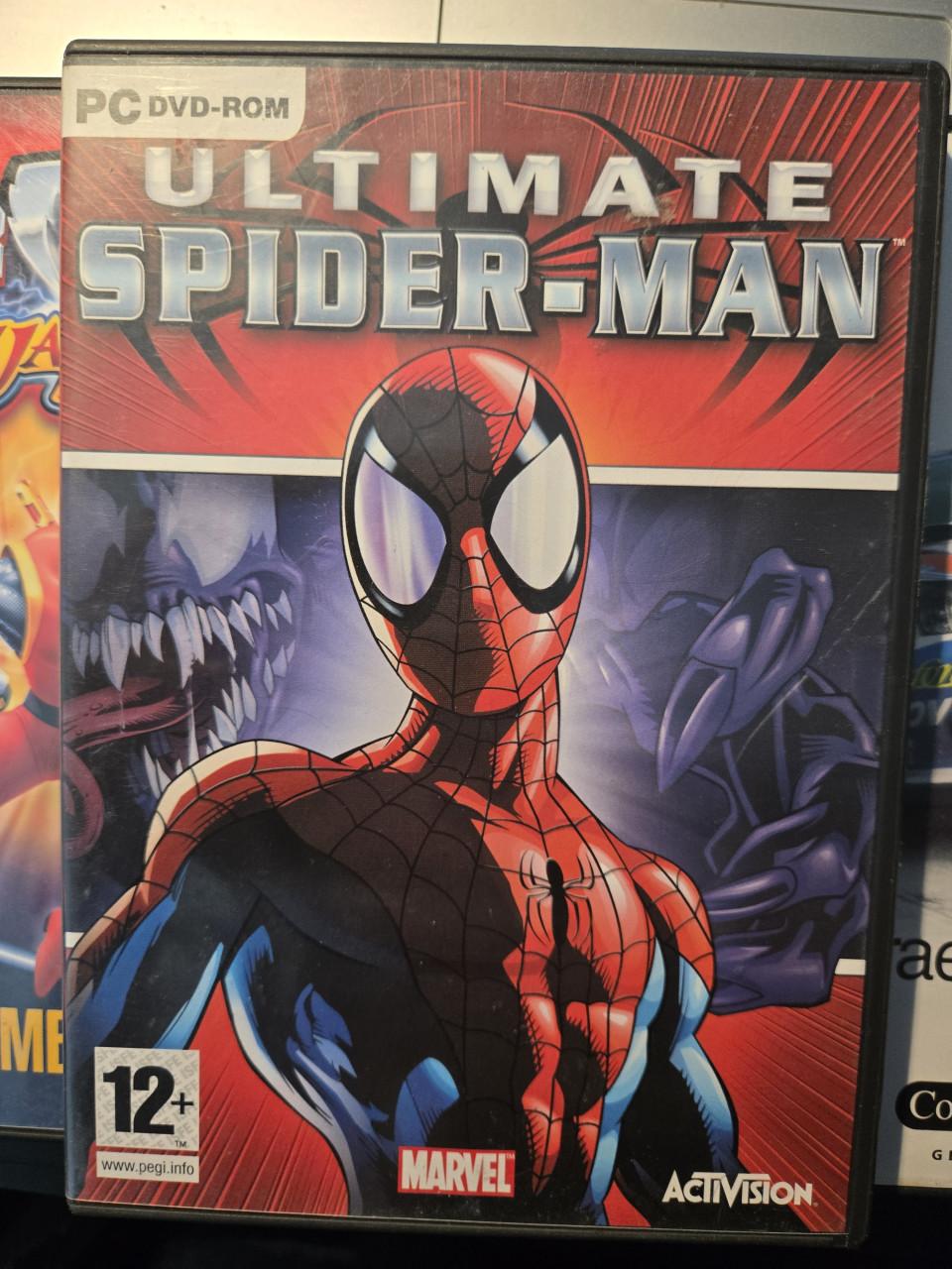 Verzameling van 5 verschillende PC-videospellen.