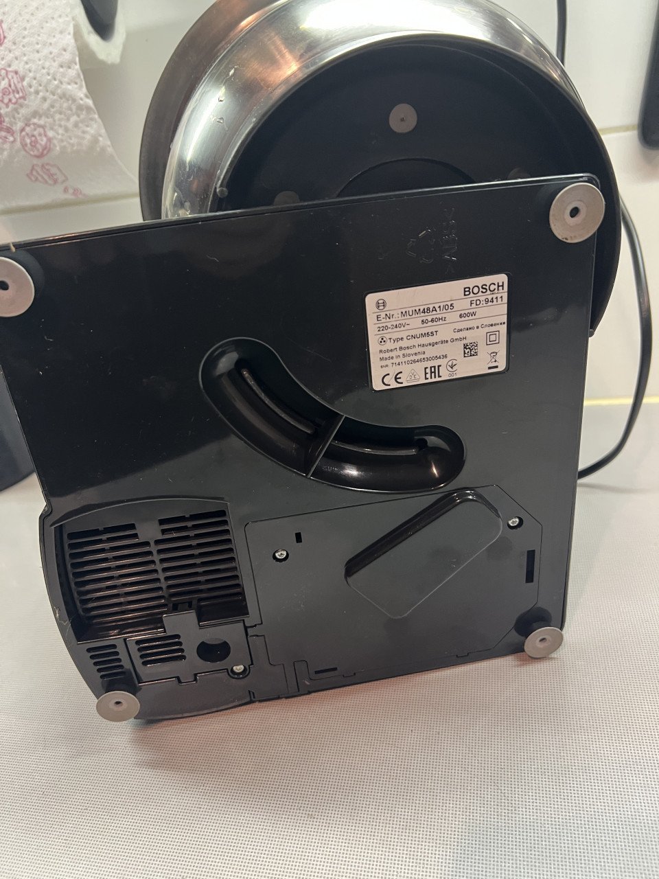 BOSCH Keukenmachine mixer deegkneder menger bijna niet gebruikt