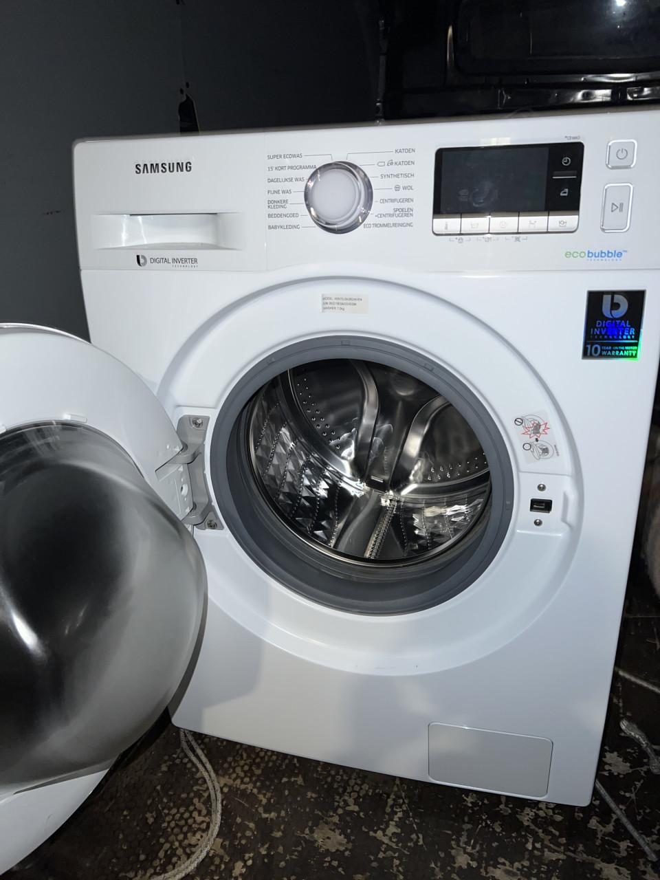 A+++ Samsung WW70J5426DW wasmachine met 7 kg. vulgewicht en 1400 toeren