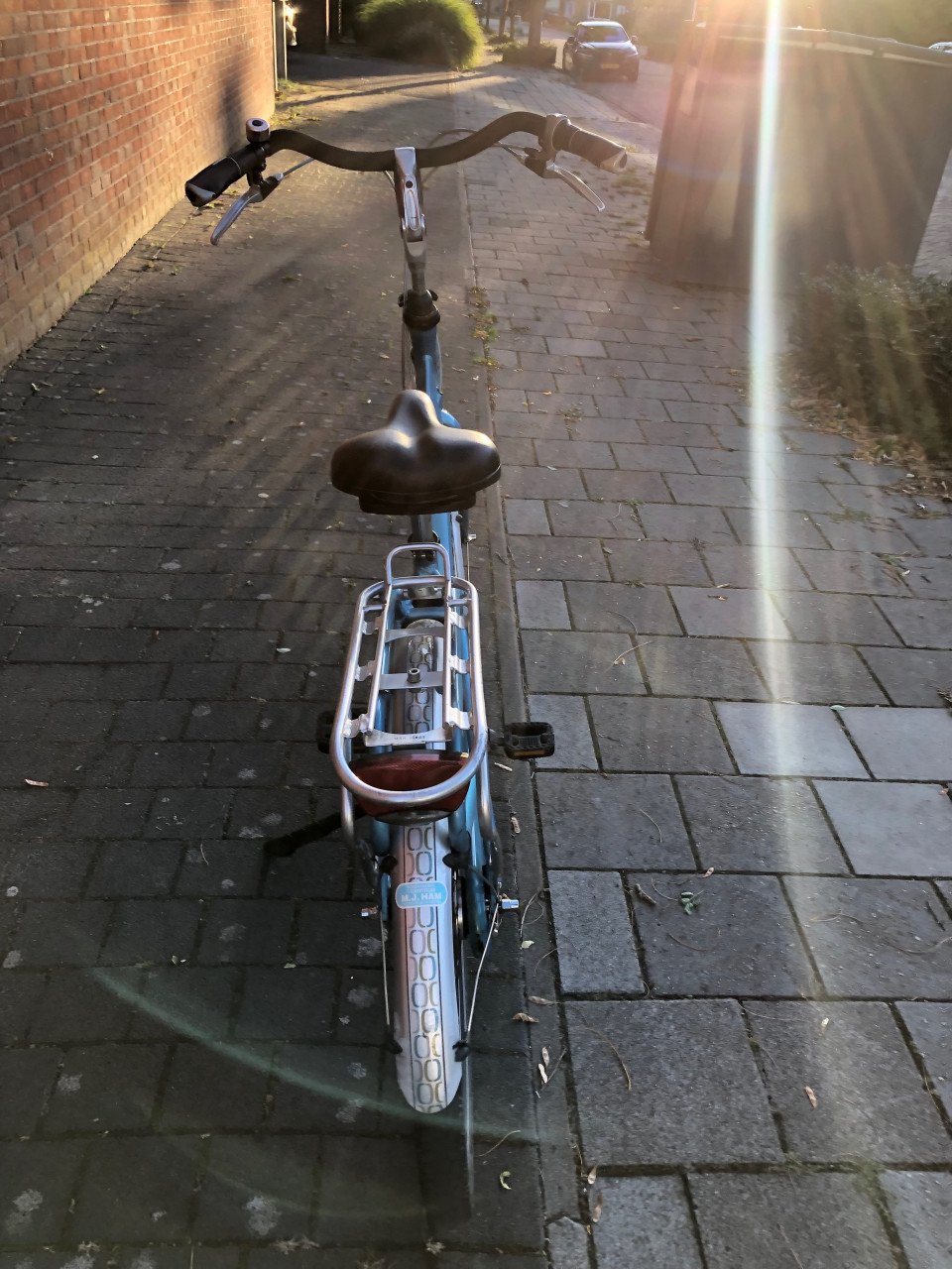 Damesfiets.