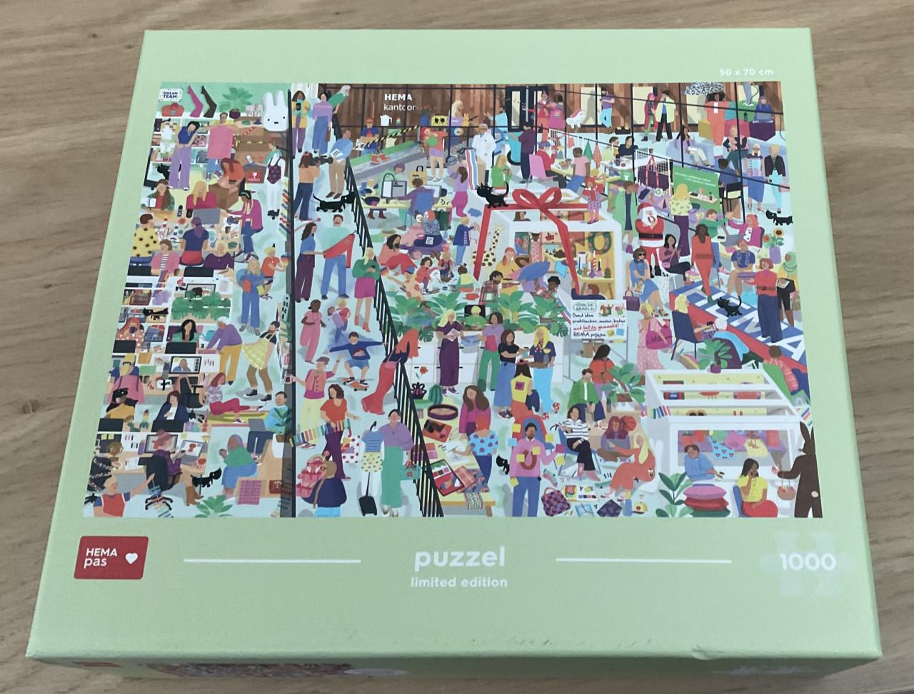 HEMA puzzel 1000 stukjes
