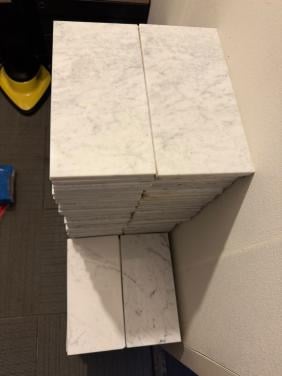 Marmeren wandtegels tegels circa 14m2